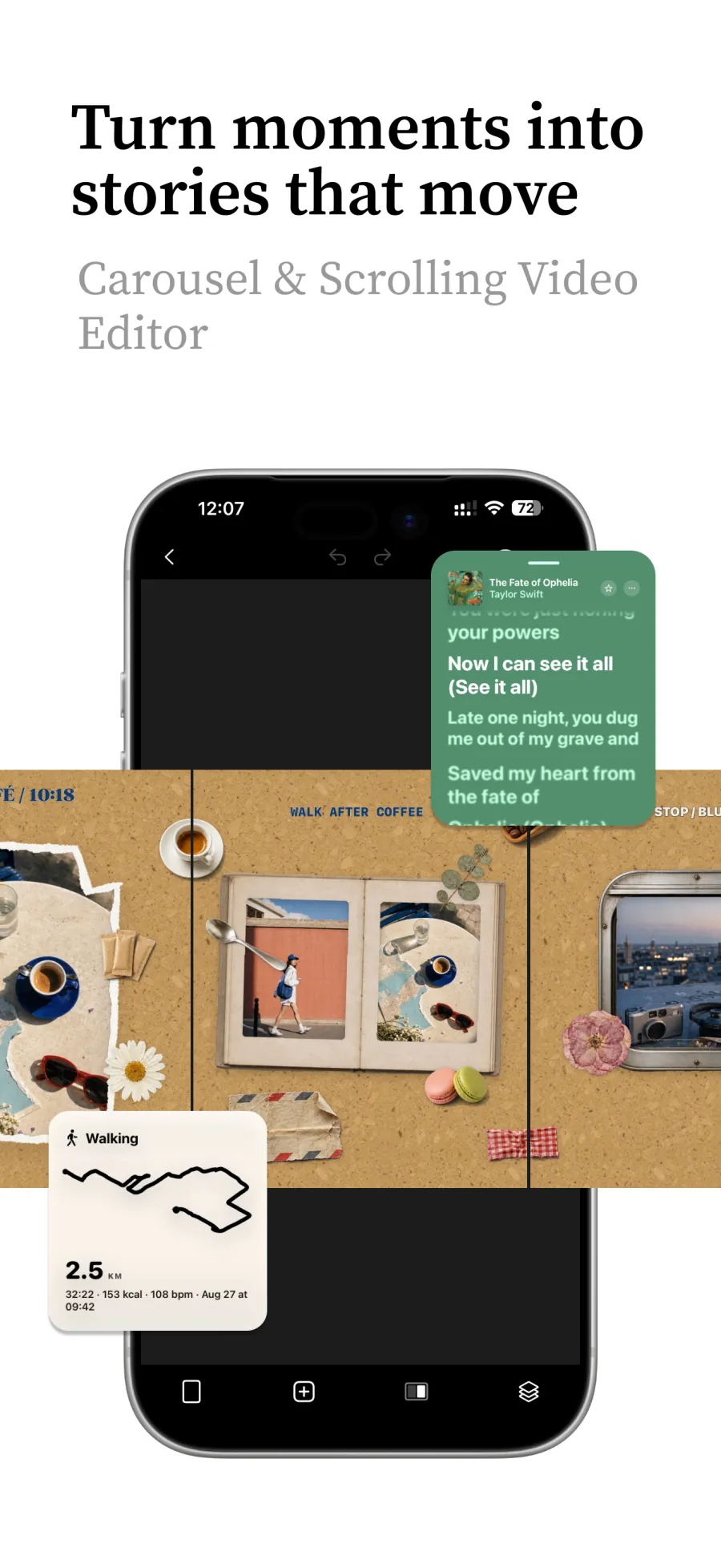 NowPrism Liquid Glass stickers example 3